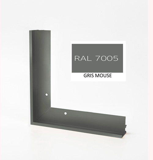 marco color gris mouse