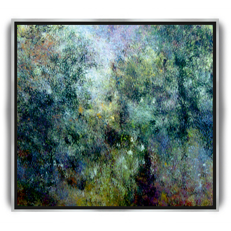 Marco flotante Floating 06 color rojo