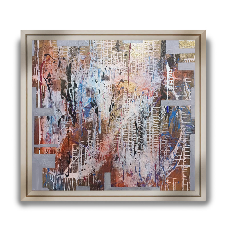 Marco encimado Overlaid 04 color verde