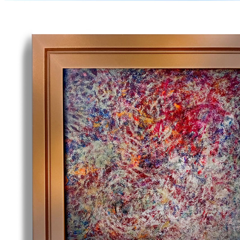 Marco encimado Overlaid 04 color verde