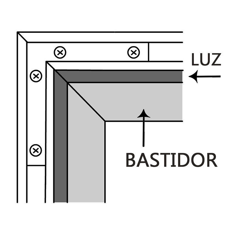 Instructivo de armado marco Overlaid 04, paso 11